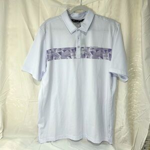 TRAVIS MATHEW Polo BIGGER BOAT Golf Mens‎ Short Sleeve